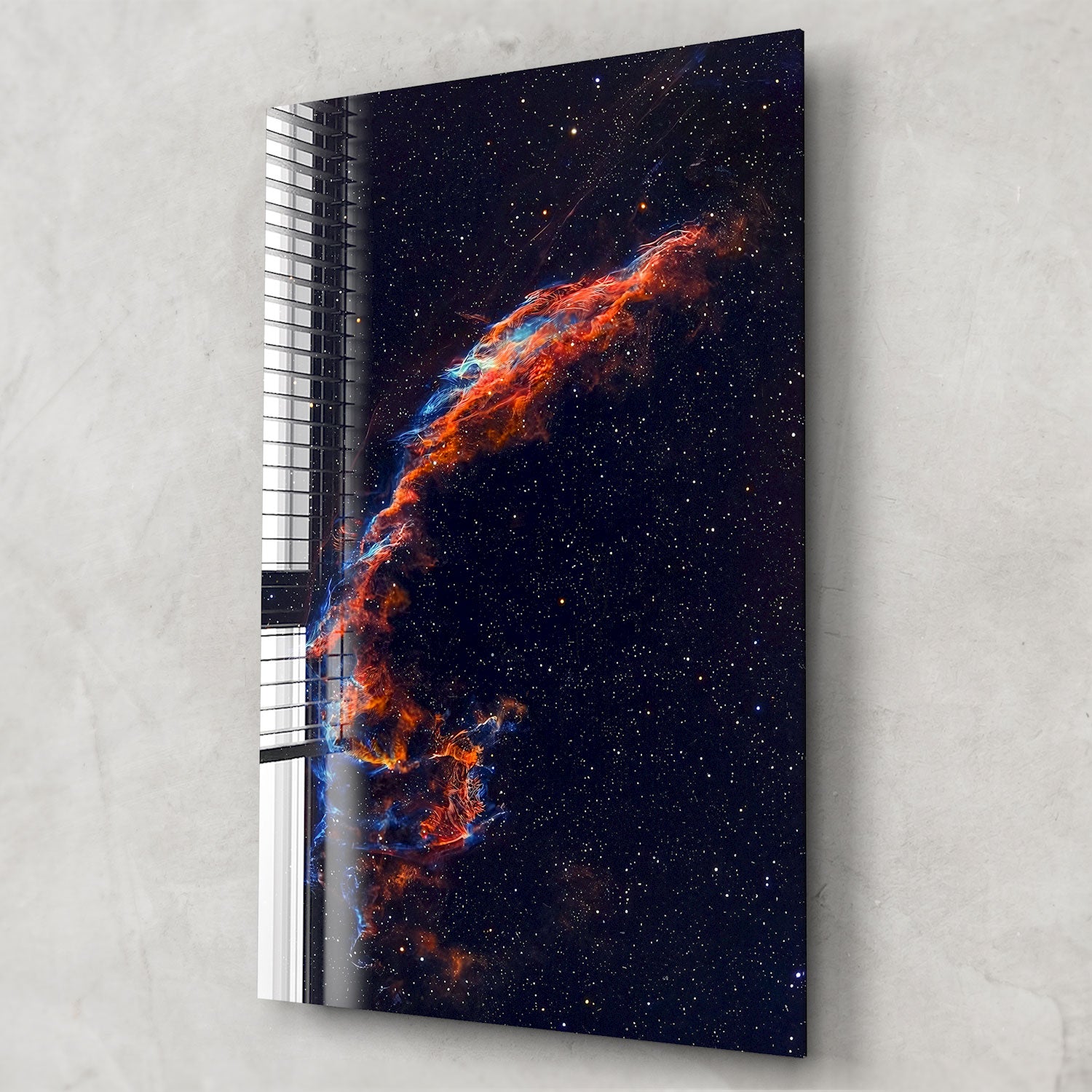 Cygnus Loop Galaxy - Stunning Deep Space Nebula Wall Art for Home & Office Decor | Perfect for Astronomy Lovers & Science Enthusiasts