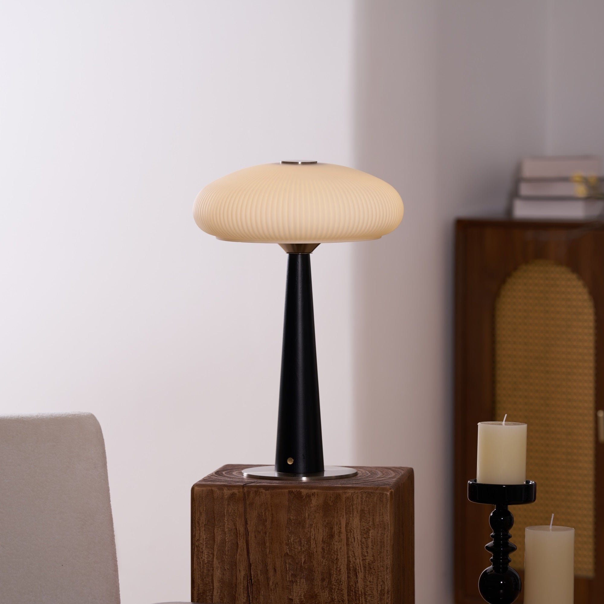 Aeruno Modern LED Table Lamp - Adjustable Brightness, Touch Control, Energy Saving - Perfect for Bedroom, Living Room, Office & Study Desk Lighting
