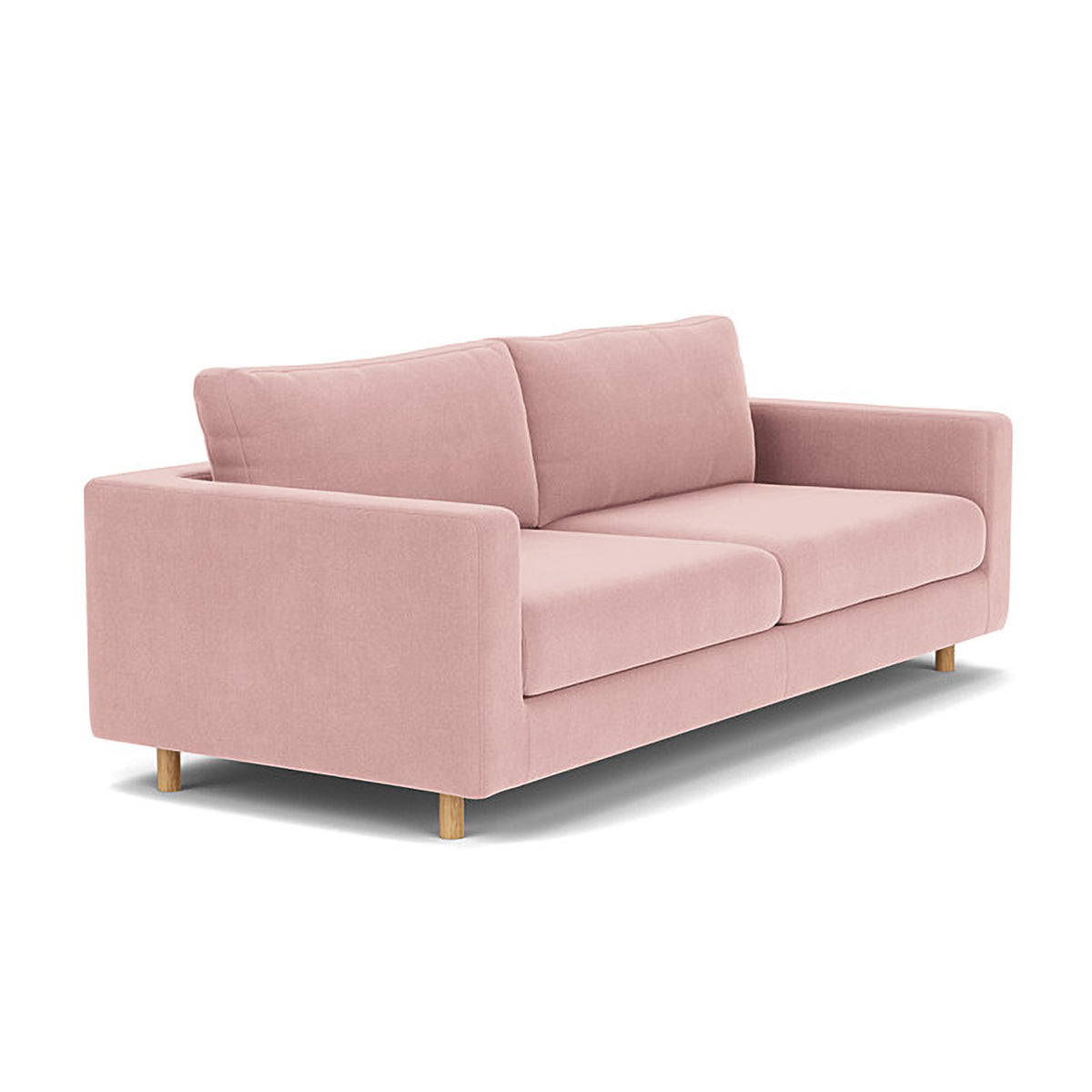 Premium Dylan Fabric 3-Seater Sofa - Modern Living Room Couch with Soft Upholstery & Sturdy Frame | Perfect for Small Spaces, Apartments, and Cozy Family Gatherings