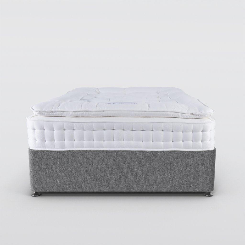 Ashborne 4000 Memory Foam Mattress - Queen Size, Medium Firm, Cooling Gel & Pressure Relief - Perfect for Back Pain Relief & Hot Sleepers - Bedroom, Guest Room, Dorm Essentials