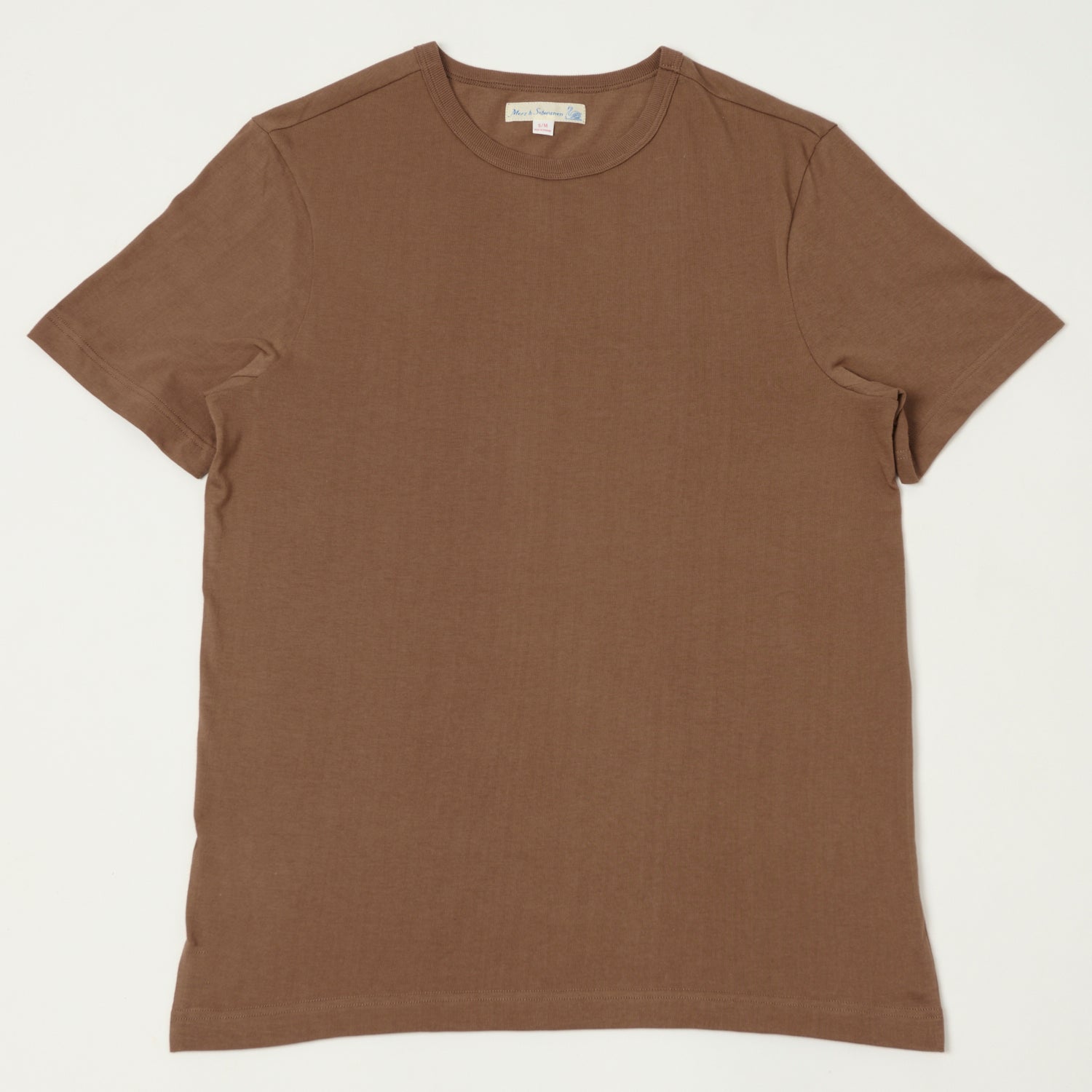Vintage Merz b. Schwanen 1950s Organic Cotton Crew Neck T-Shirt for Men - Classic Retro Style for Casual Wear & Everyday Outfits