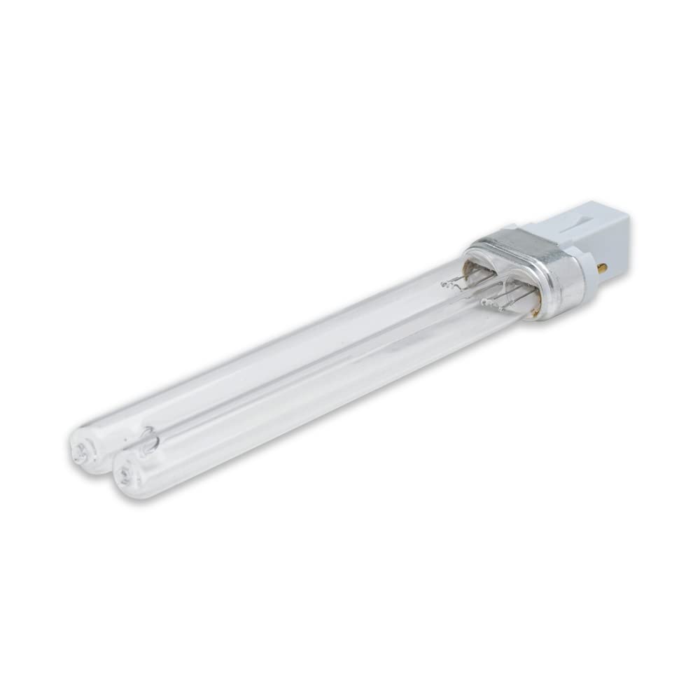 Lumenivo 9W G23 UV Aquarium Light Bulb with UVC Sterilizer - Replacement for Sunsun Canister Filters HW-303B, 304B, 404B, CF400, CF500 - Ideal for Pond & Fish Tank Water Purification