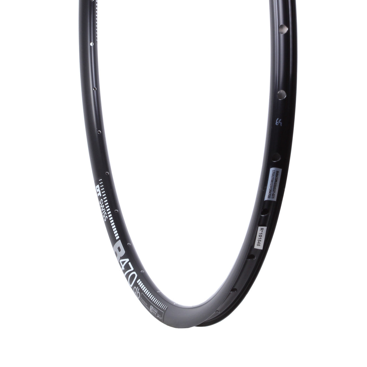 DT Swiss R 470 Rim - High-Performance Bicycle Wheel Rim for Road & Gravel Bikes | Lightweight & Durable Alloy Construction | Perfect for Racing, Commuting & Adventure Cycling