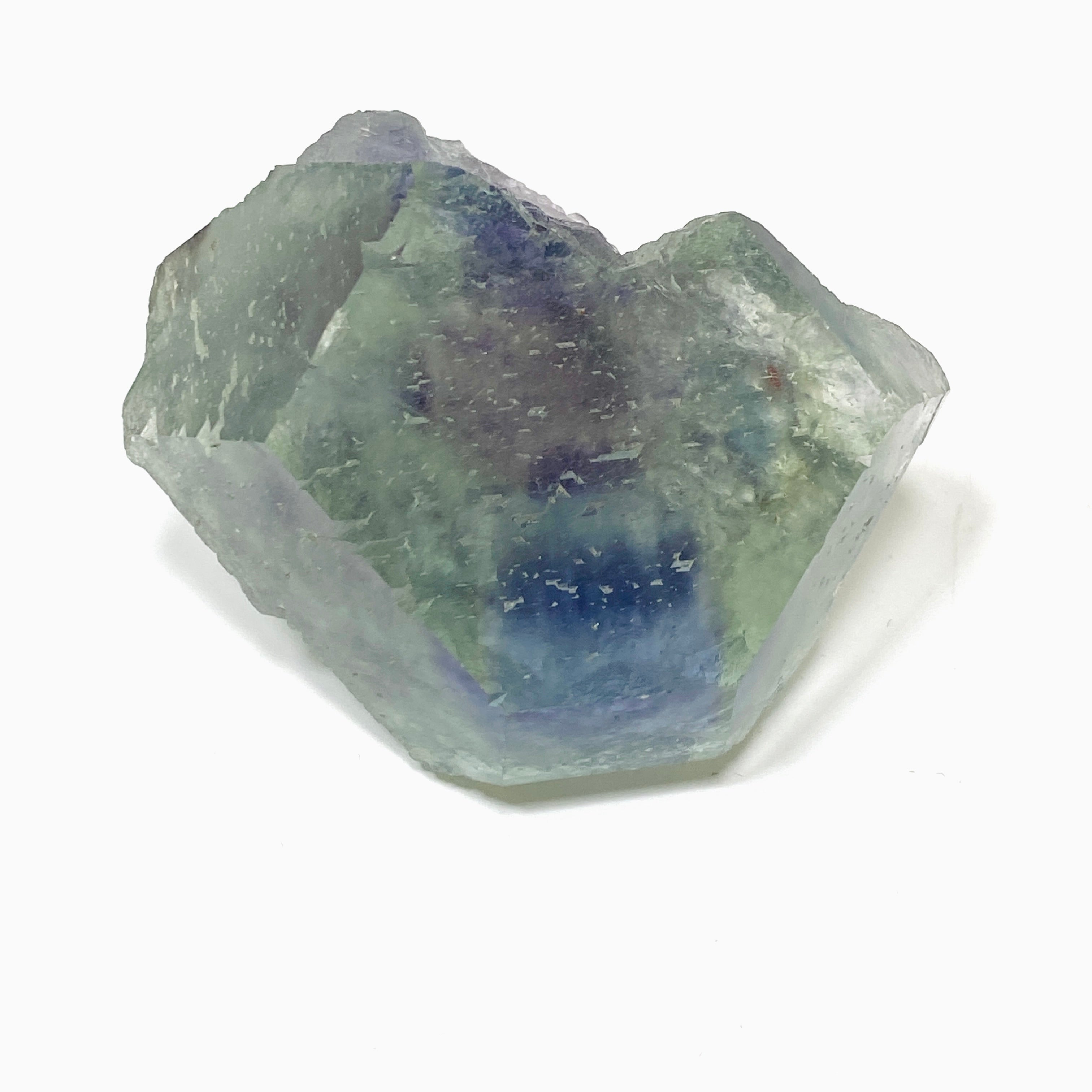 Natural Rainbow Fluorite Crystal Specimen - Healing Stone for Meditation, Energy Work & Home Decor (FLU 06)