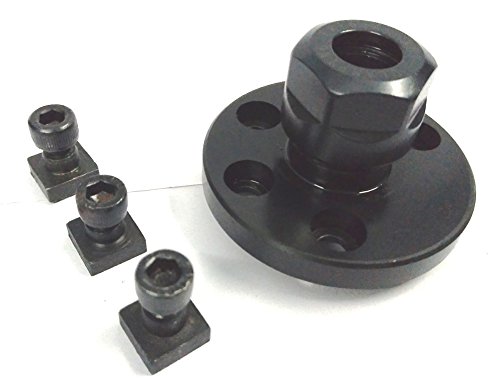 ER16 Collet Adaptors for Rotary Milling Tables with T-Nuts - Precision CNC Milling Accessories for Metalworking & Woodworking Projects