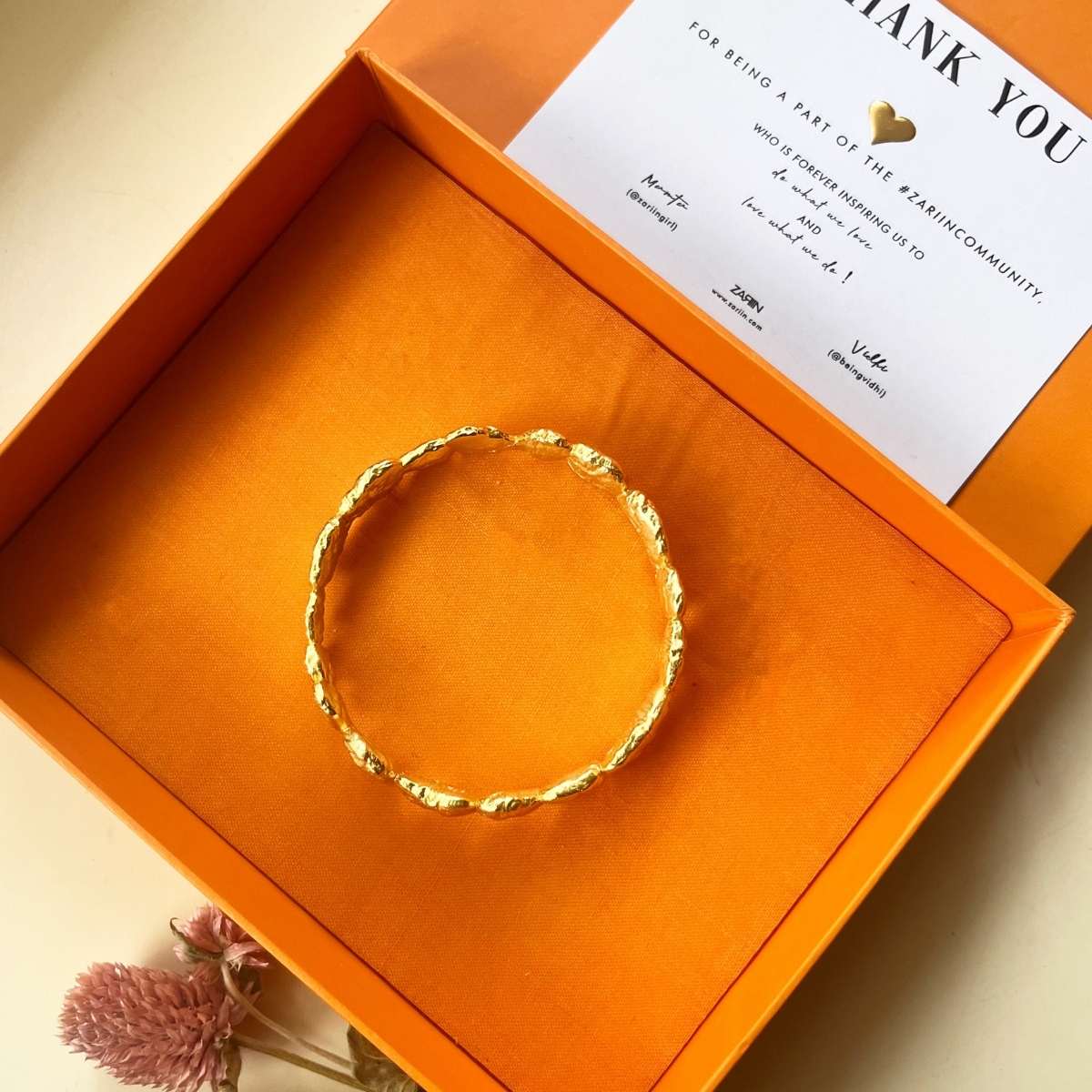 Gold Nuggets Goldtone Bangle Bracelet for Women - Vintage Style Adjustable Cuff Jewelry - Perfect for Parties, Weddings & Everyday Wear