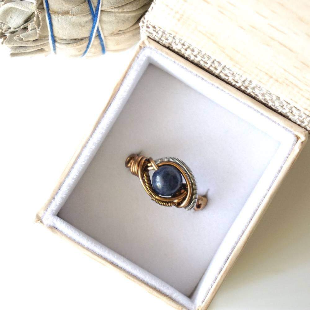 Natural Sapphire Ring for Women - Genuine Blue Sapphire Jewelry for Engagement, Wedding & Everyday Wear