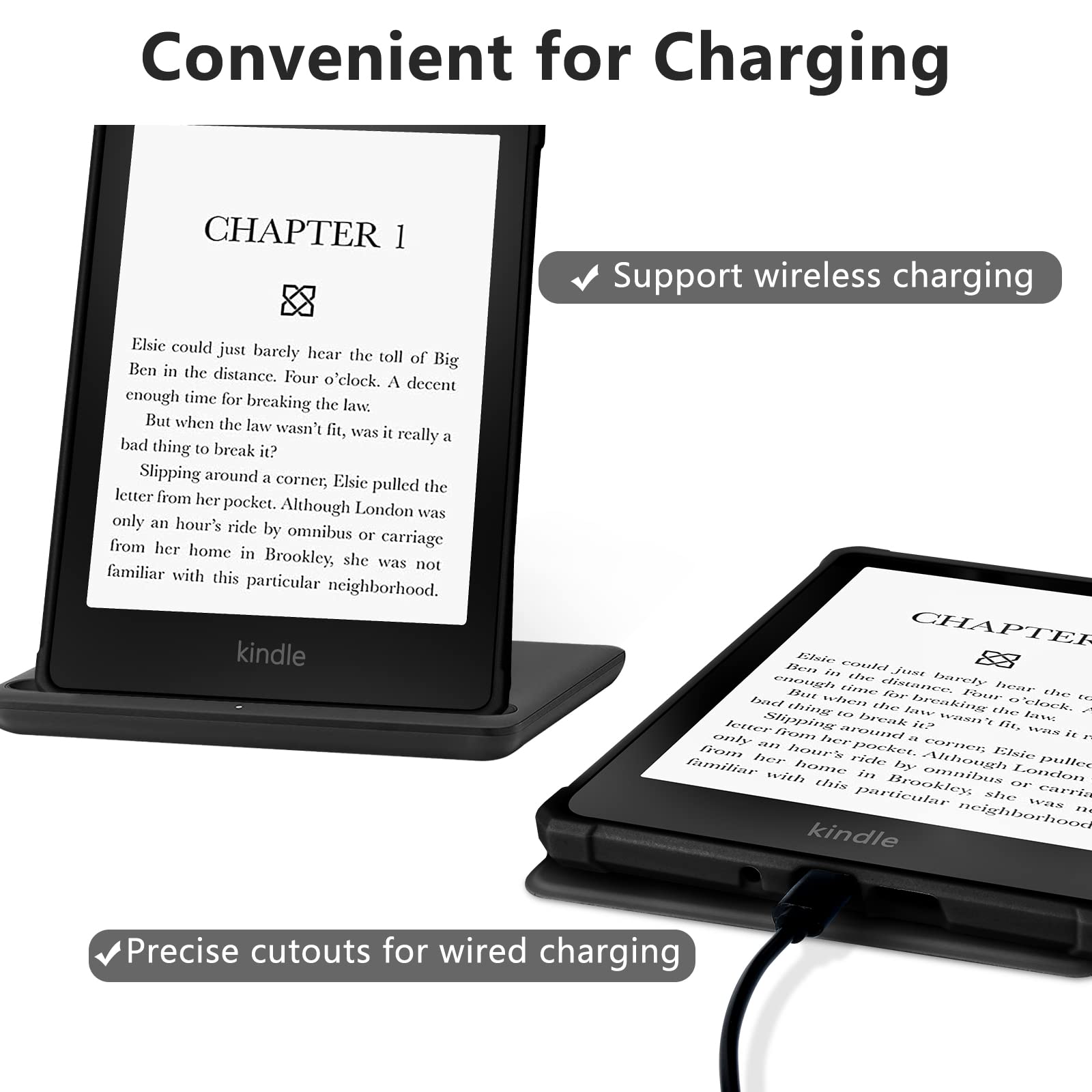 Premium PU Leather Smart Cover for 6.8