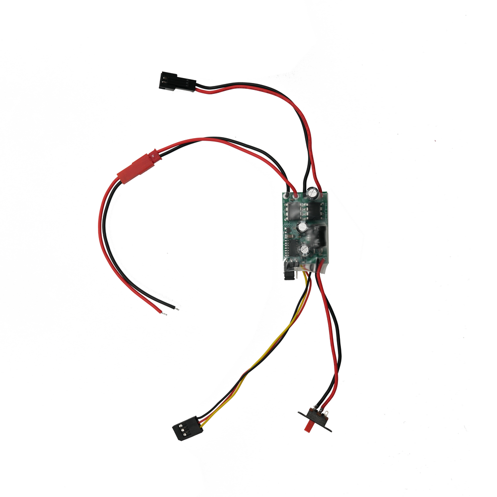 WPL MN DIY Brushed ESC Upgrade 16A/30A with SM Plug & Brake - High Performance RC Car Electronic Speed Controller for Crawlers, Rock Racers & Off-Road Vehicles