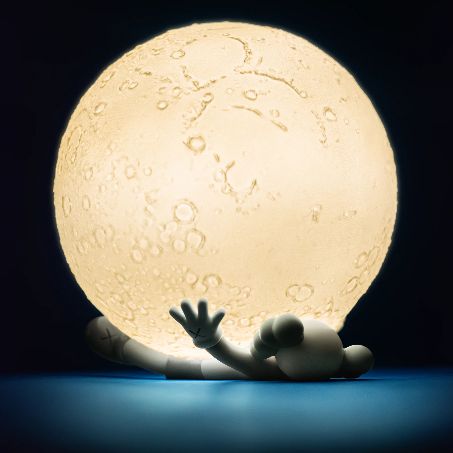 KAWS HOLIDAY BIG MOON FIGURE - Limited Edition Collectible Art Toy for Home Decor & Gift Giving - Perfect for Display in Living Rooms, Offices, and Art Collections