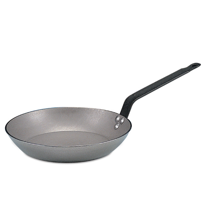 Premium Heavy Duty French Steel Fry Pan - 12 Inch Nonstick Skillet for Professional Cooking, Perfect for Sautéing, Frying & Stir-Frying at Home or Restaurant