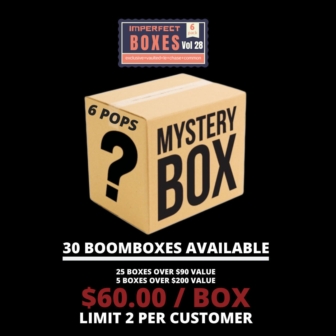 BoomLoot Imperfect Mystery Box - Volume 28 (Pack of 6) | Unbox Surprise Collectibles, Toys & Gadgets | Perfect for Birthday Gifts, Party Favors & Collector's Items