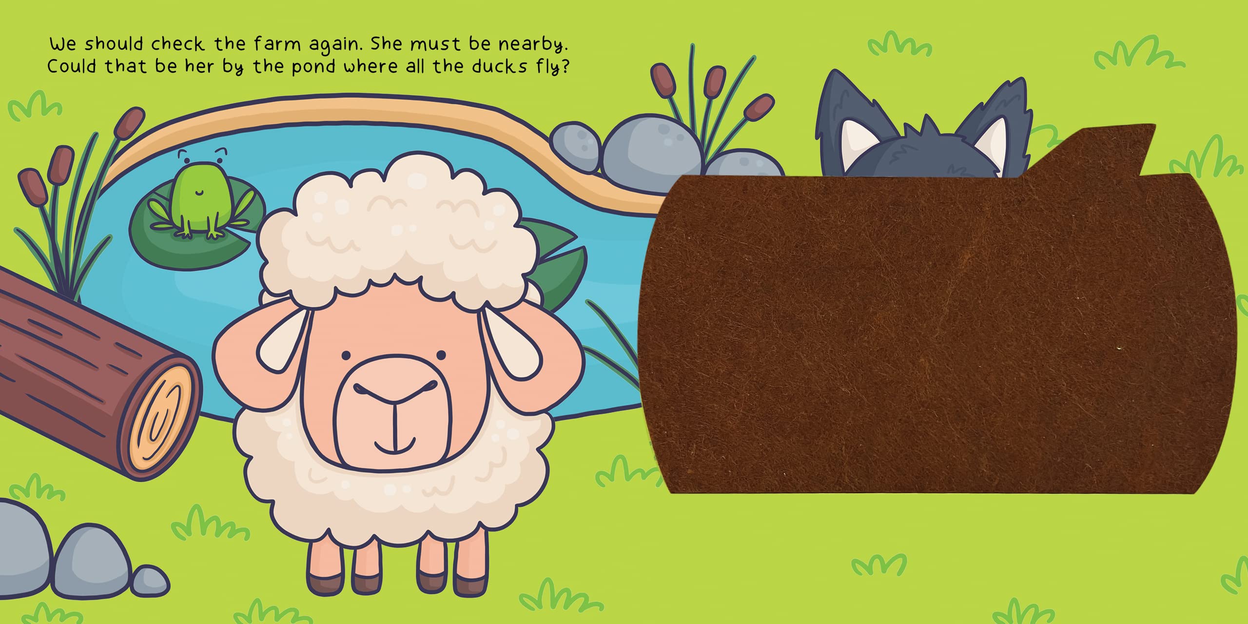 Little Hippo Books Peek and Seek On the Farm - Interactive Touch & Feel Board Book for Toddlers Ages 1-3 | Baby Sensory Learning & Early Development | Perfect for Storytime, Bedtime Reading & Preschool Education
