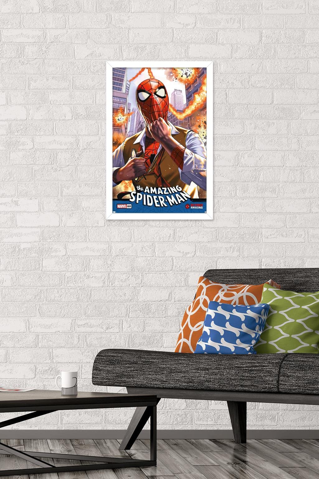 Marvel Comics Spider-Man: Beyond Amazing Quick Change Cover Wall Poster - 22.4