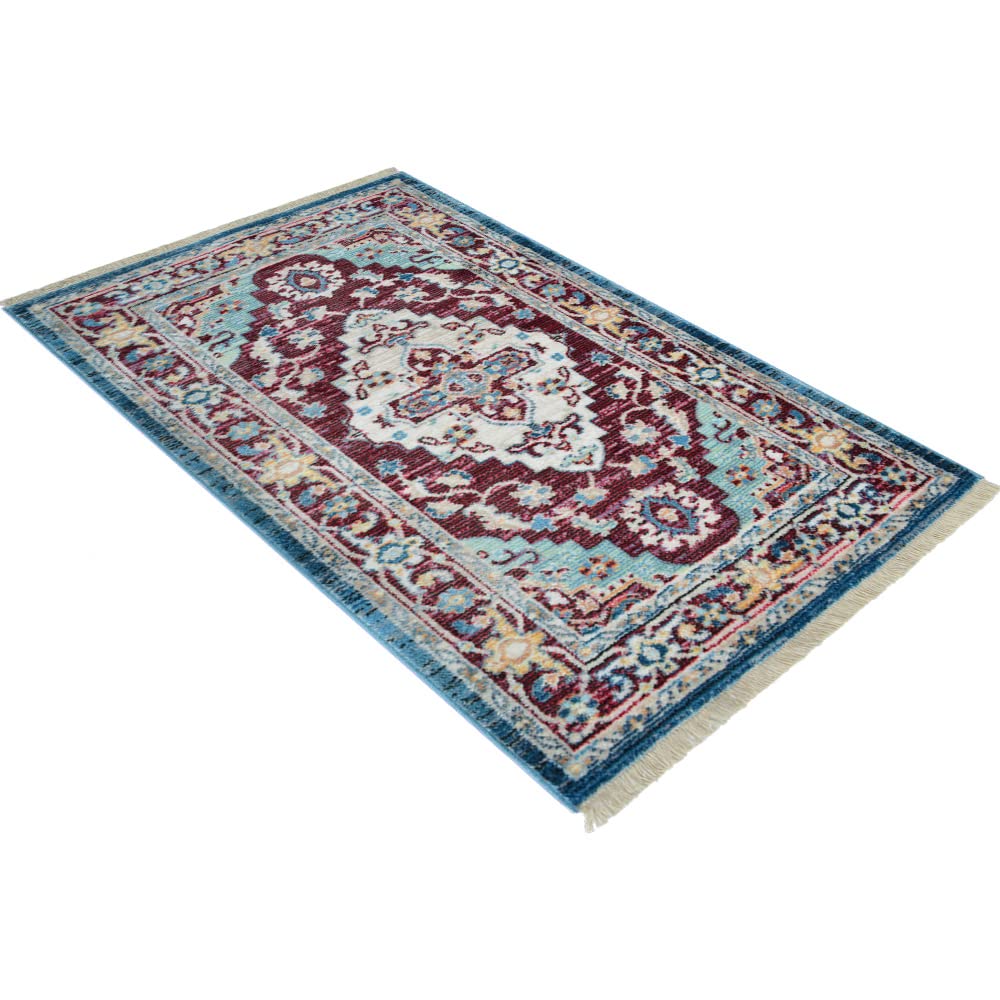 Machine Made Polyester Area Rugs 4'8