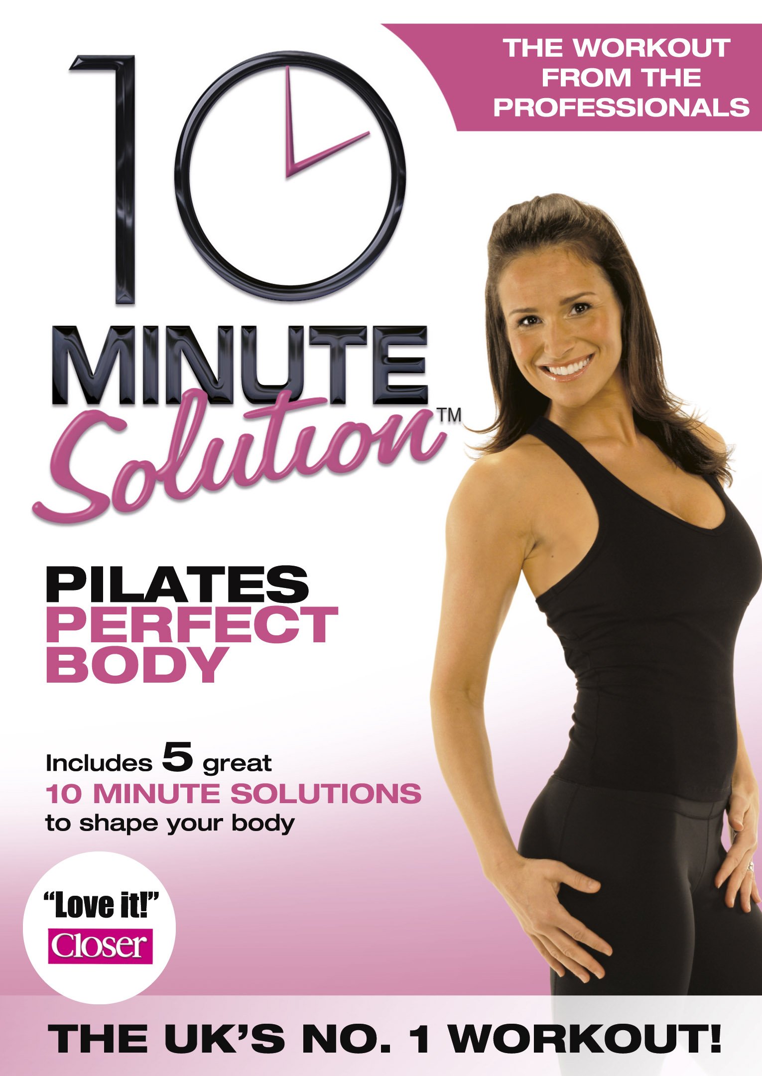10 Minute Solution - Pilates Perfect Body Workout DVD | Quick & Effective Home Fitness Routine for Toning & Strength