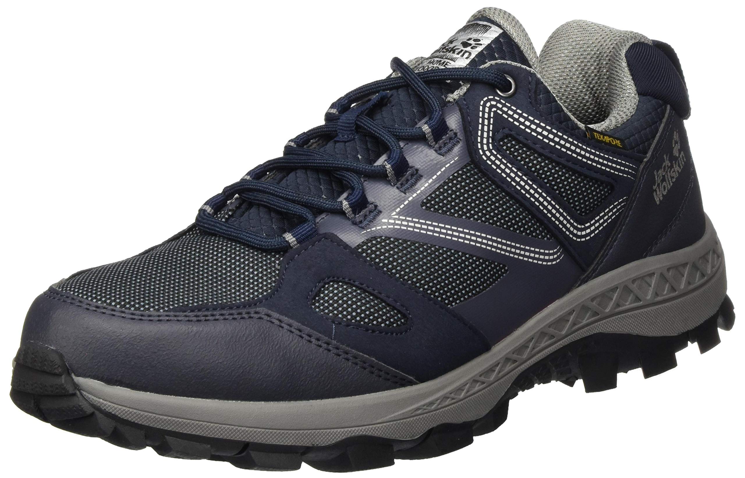 Jack Wolfskin Men's Waterproof Hiking Boots - Lightweight Outdoor Trekking Shoes for Mountain Climbing & Trail Walking - Durable Grip for All Terrains (Perfect for Camping, Backpacking & Adventure Travel)