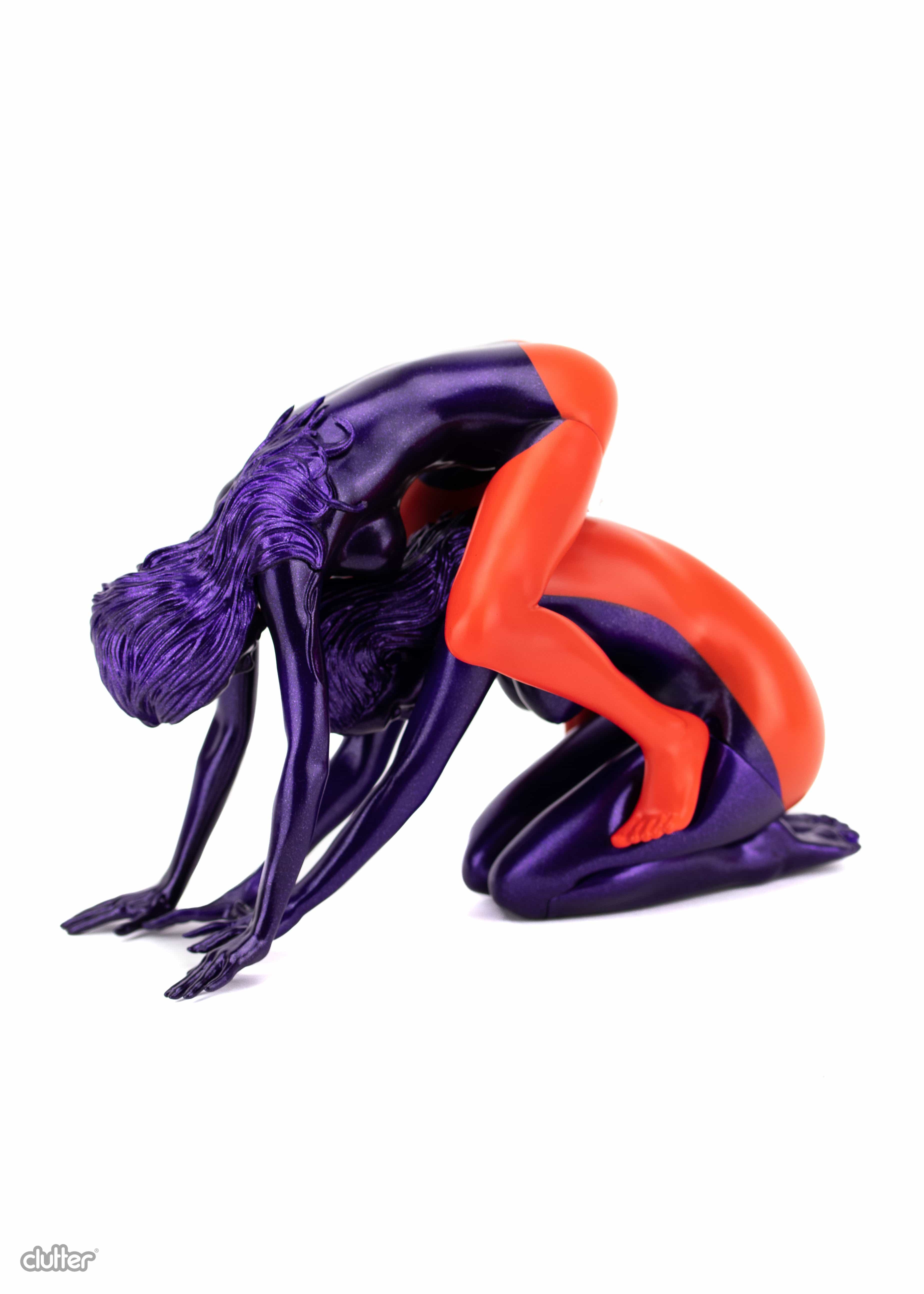 Ron English x Clutter Lady Lips Art Sculpture - IamRetro Exclusive Collectible Pop Art Decor for Home & Office Display