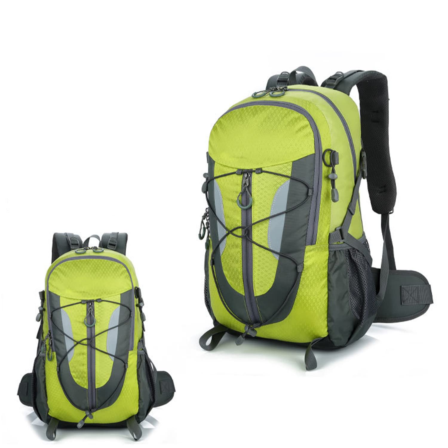 30L Ultra Light Waterproof Hiking Backpack - Multifunctional Camping Backpack for Outdoor Sports & Trekking (Green) - Perfect for Day Hikes, Camping Trips & Travel Adventures