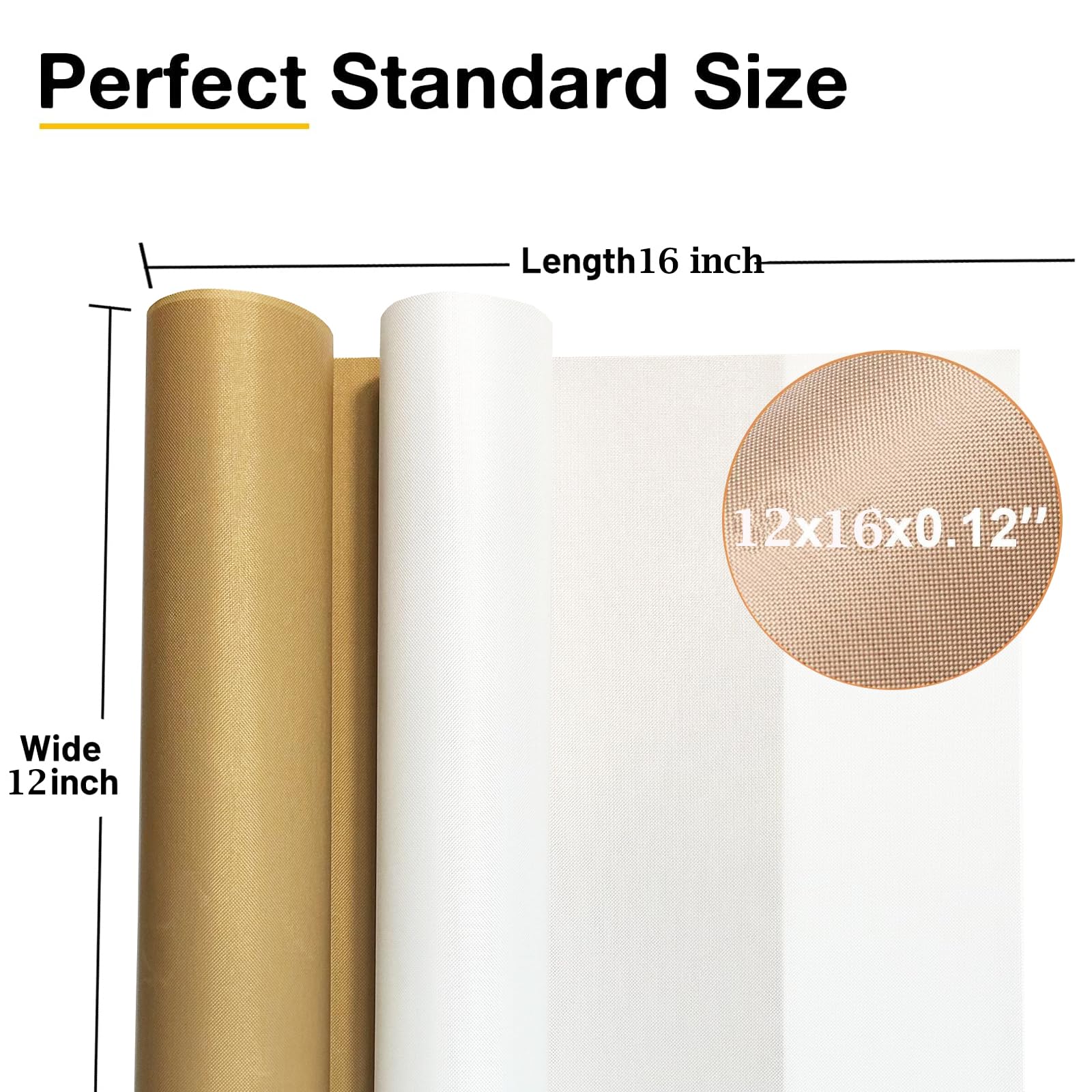12 Pack Reusable Teflon Sheets for Heat Press - 12