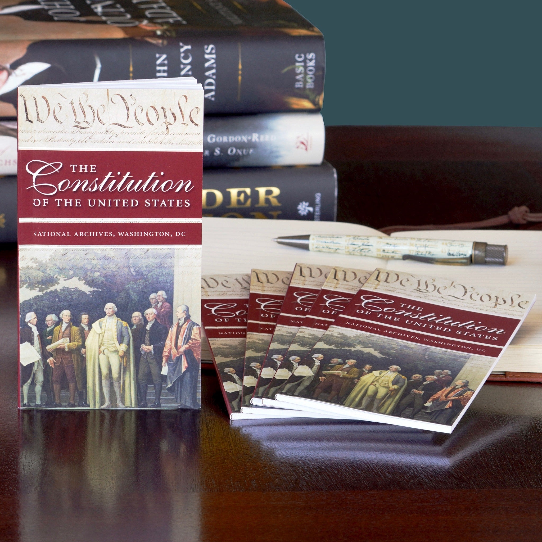 Pocket U.S. Constitution Book Set - Miniature American Founding Documents Collection for Students, Teachers & History Buffs - Perfect for Classrooms, Civic Education & Patriotic Gifts