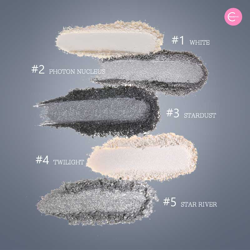 DE'LANCI Midnight Galaxy Smoky Punk Eyeshadow Palette - 12 Highly Pigmented Matte & Shimmer Eyeshadows for Bold Makeup Looks | Perfect for Night Out, Party & Festival Makeup
