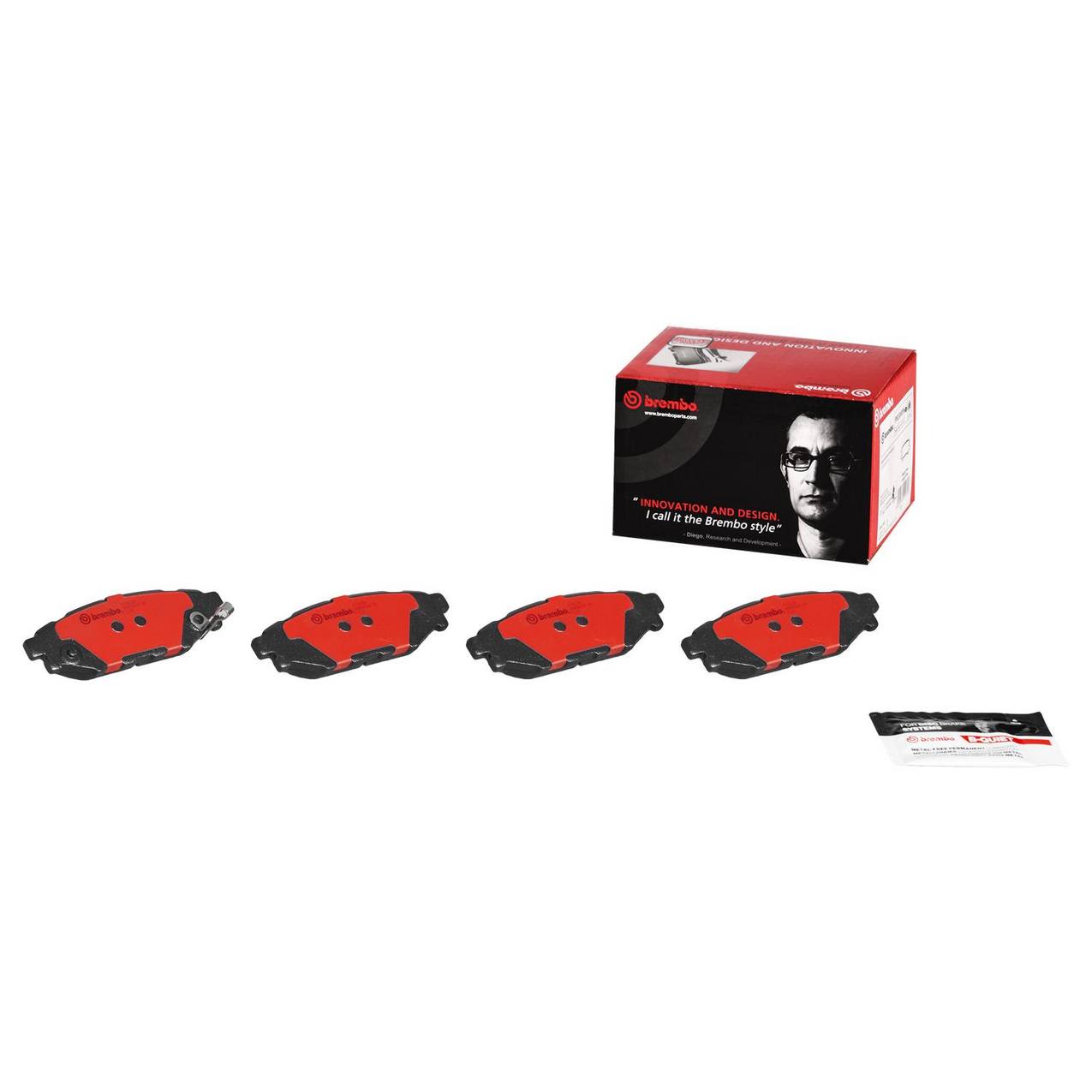 Brembo Ceramic Brake Pads for Subaru WRX 2008-2014 | High-Performance Braking | Perfect for Street Racing & Daily Commuting