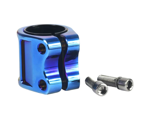 Root Industries Air Double Clamp - Premium Bike Handlebar Clamp for BMX & Mountain Bikes | Secure Grip for Extreme Sports & Off-Road Cycling