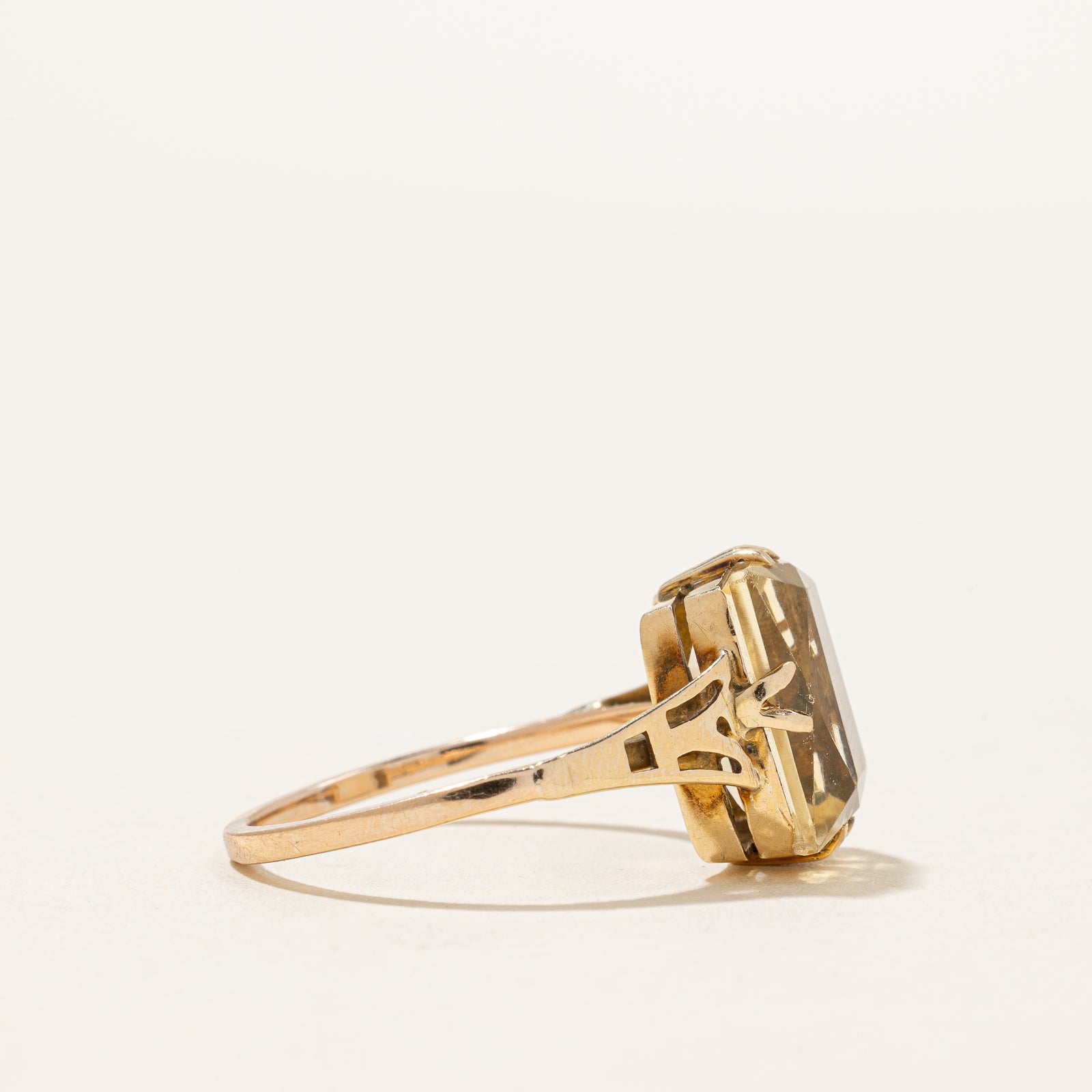 6.00ct Citrine Cocktail Ring for Women - Size 9 | Elegant Statement Jewelry for Parties, Weddings & Evening Events
