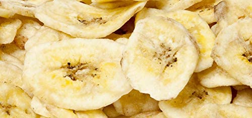 Smarty Stop Sweetened Banana Chips - 1 Pound Bag | Crunchy Dried Banana Snacks for Kids & Adults | Perfect for Lunchboxes, Hiking, and Healthy On-the-Go Snacking