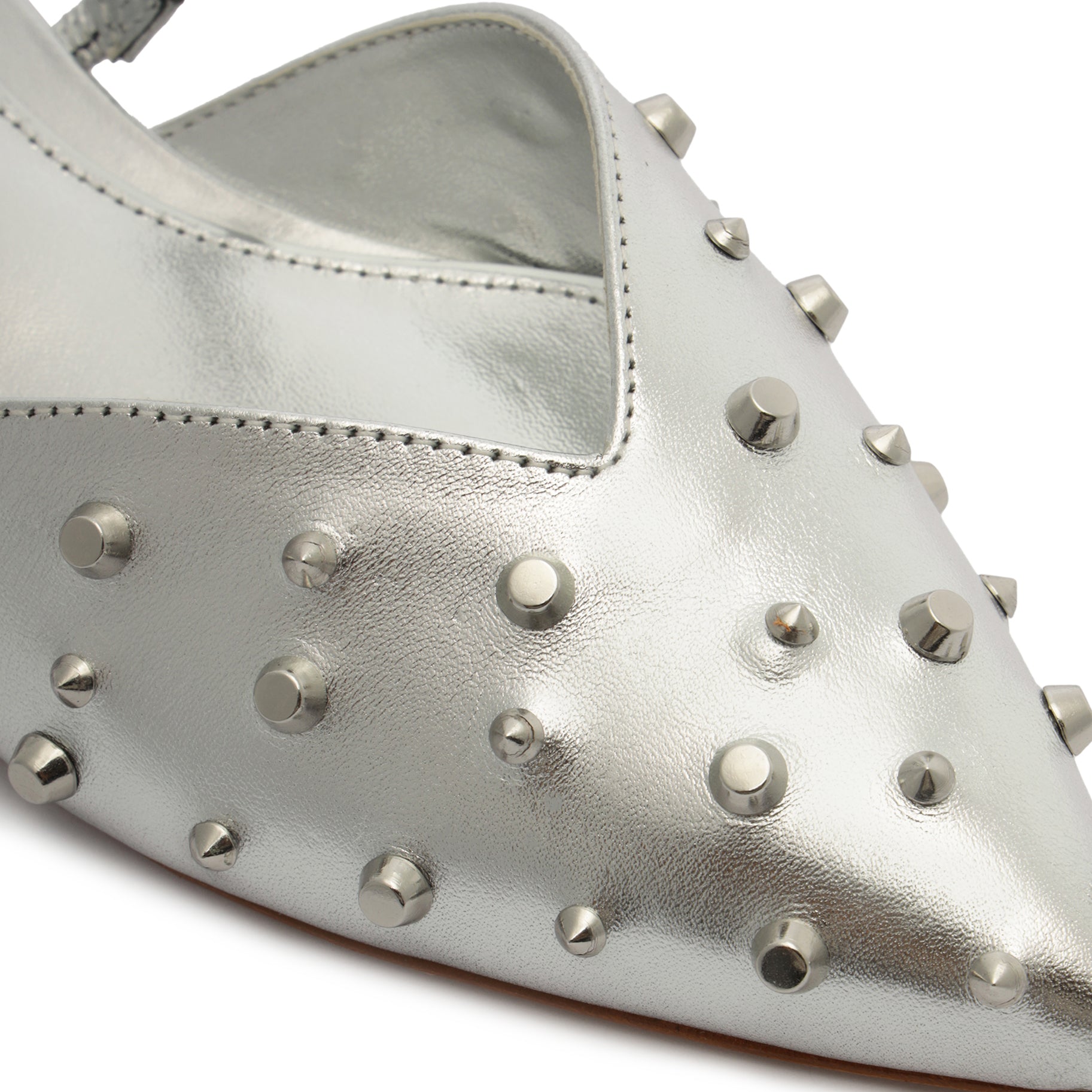 Gayle Metallic Leather Flat Shoes for Women - Stylish & Comfortable Ballet Flats for Casual Wear, Office & Everyday Use