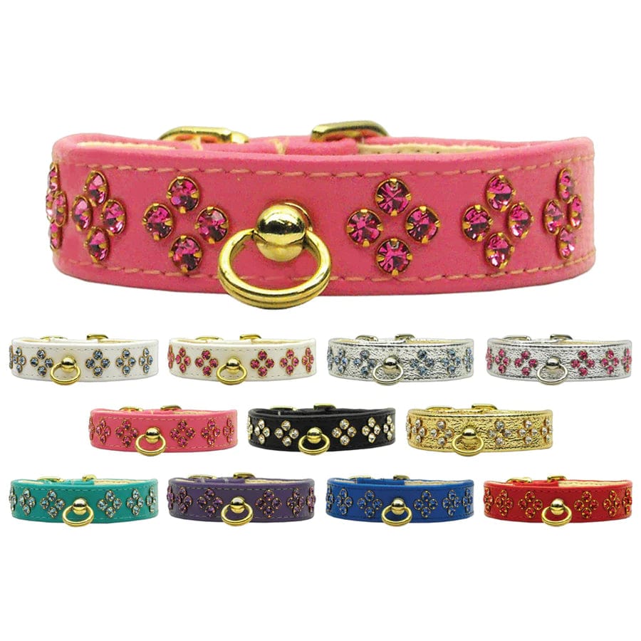 Sparkling Rhinestone Dog Collar - Stylish Pet Accessory for Small & Large Dogs - Perfect for Parties, Walks & Special Occasions
