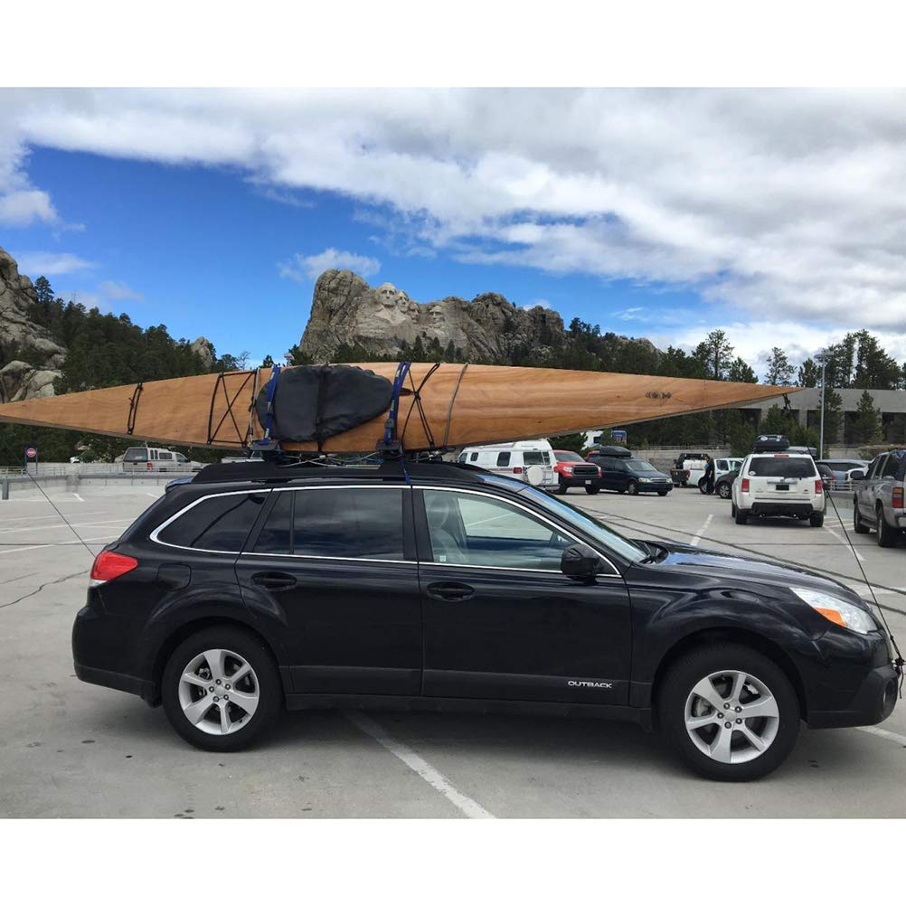 LIOOBO Waterproof Kayak Cover with Seat Protector - Durable UV-Resistant Boat Storage Cover for Kayaks & Canoes - Perfect for Outdoor Storage, Travel & Marine Use