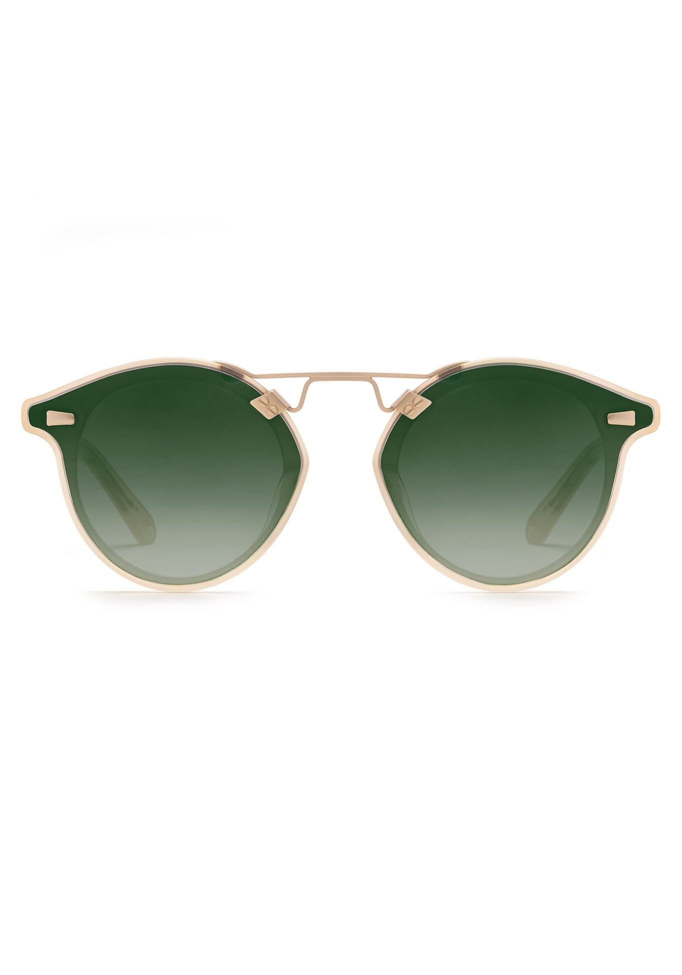 STL NYLON Blonde 12K Mirrored Aviator Sunglasses - UV Protection & Polarized Lenses for Driving, Beach & Outdoor Activities