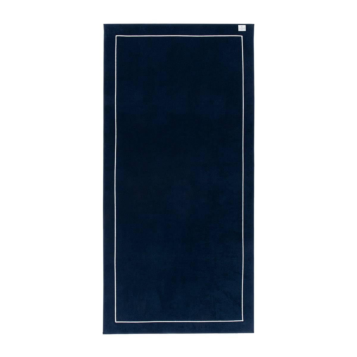 Yves Delorme Croisiere Premium Cotton Beach Towel - Ultra Absorbent, Soft & Durable - Perfect for Pool, Beach, Vacation and Spa Use
