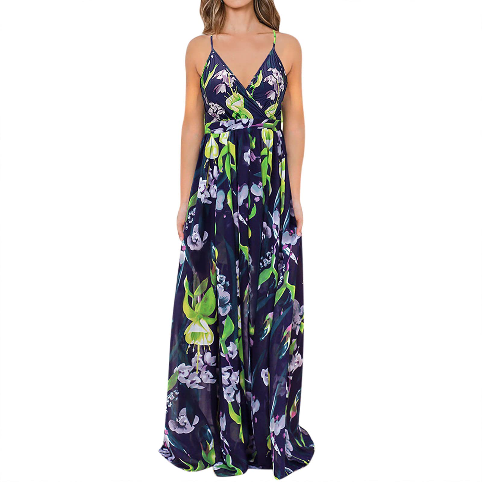 Keepfit Women's Short Sleeve Flared Midi Dress - Round Neck Casual Summer Dress for Spring, Summer & Winter | Perfect for Prom, Office Wear & Date Night Outfits