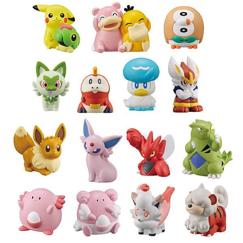 Bandai 1 Inch Mini Pokemon Finger Puppet - Kids Memories of GET! Series Collectible Toy for Playtime & Storytelling Fun