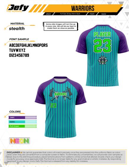 Warriors Teal Pinstripe Men's Full Dye Basketball Jersey - Perfect for NBA Games, Sports Events & Fan Apparel