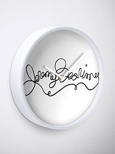 Jeremy Bearimy Unique Design Wall Clock - Modern Home Decor for Living Room, Bedroom & Office | Perfect Gift Idea for Fans of The Good Place TV Show
