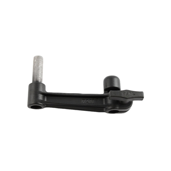 RAM-261-1U 6-Inch Extension Swing Arm for 1/2 Inch Pipe - Heavy Duty Mounting Bracket for Marine, RV, and Off-Road Vehicle Accessories