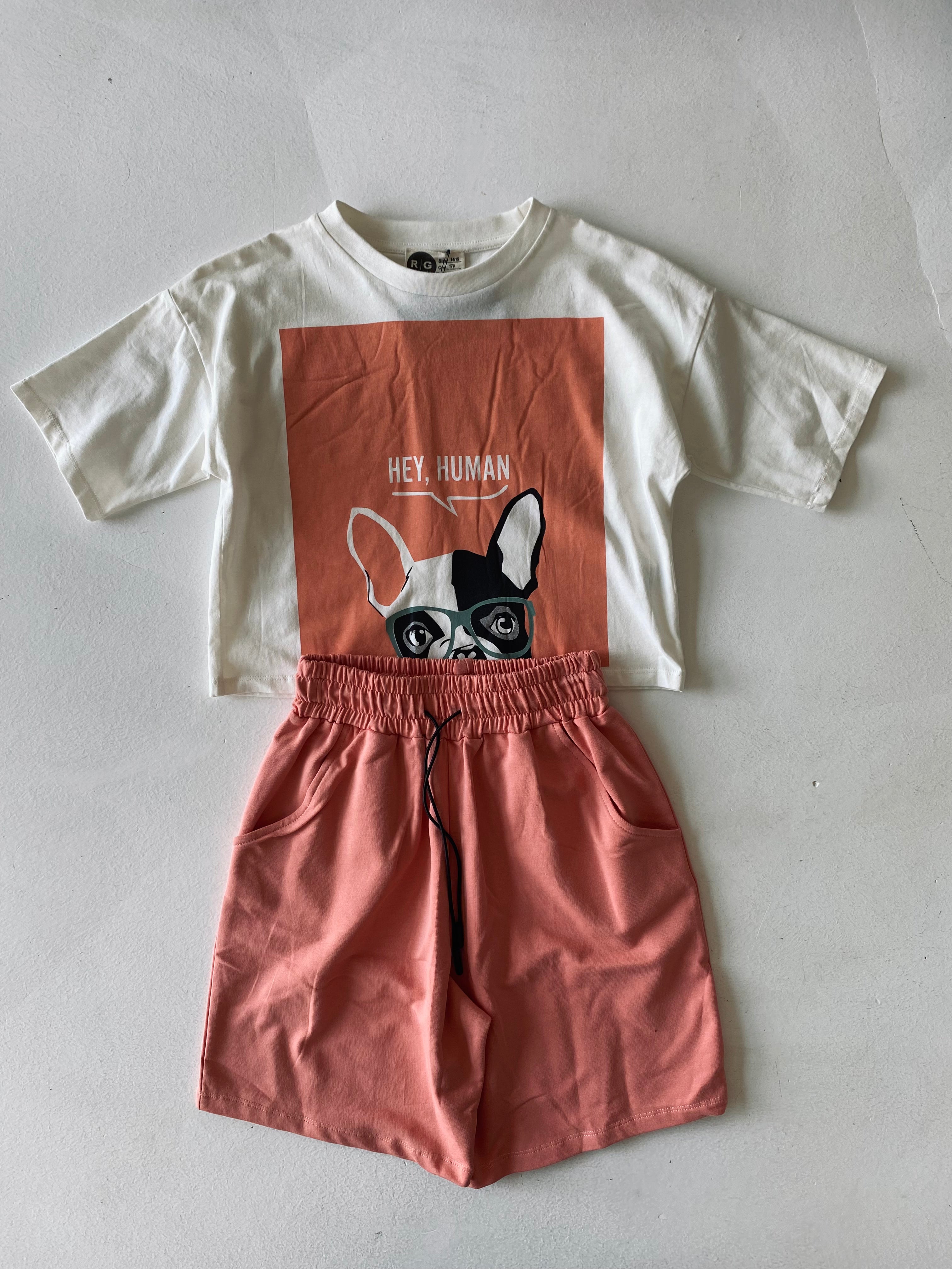 Girls Printed Top and Bottom Set - Stylish Matching Outfit for Playdates, School & Special Occasions