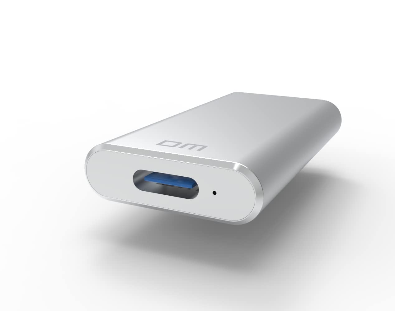 1TB Alloy External High-Speed SSD - USB-C Portable Solid State Drive with 300MB/s Transfer Speed - Includes USB-A & USB-C Cables - Perfect for Gaming, Photography & Video Editing