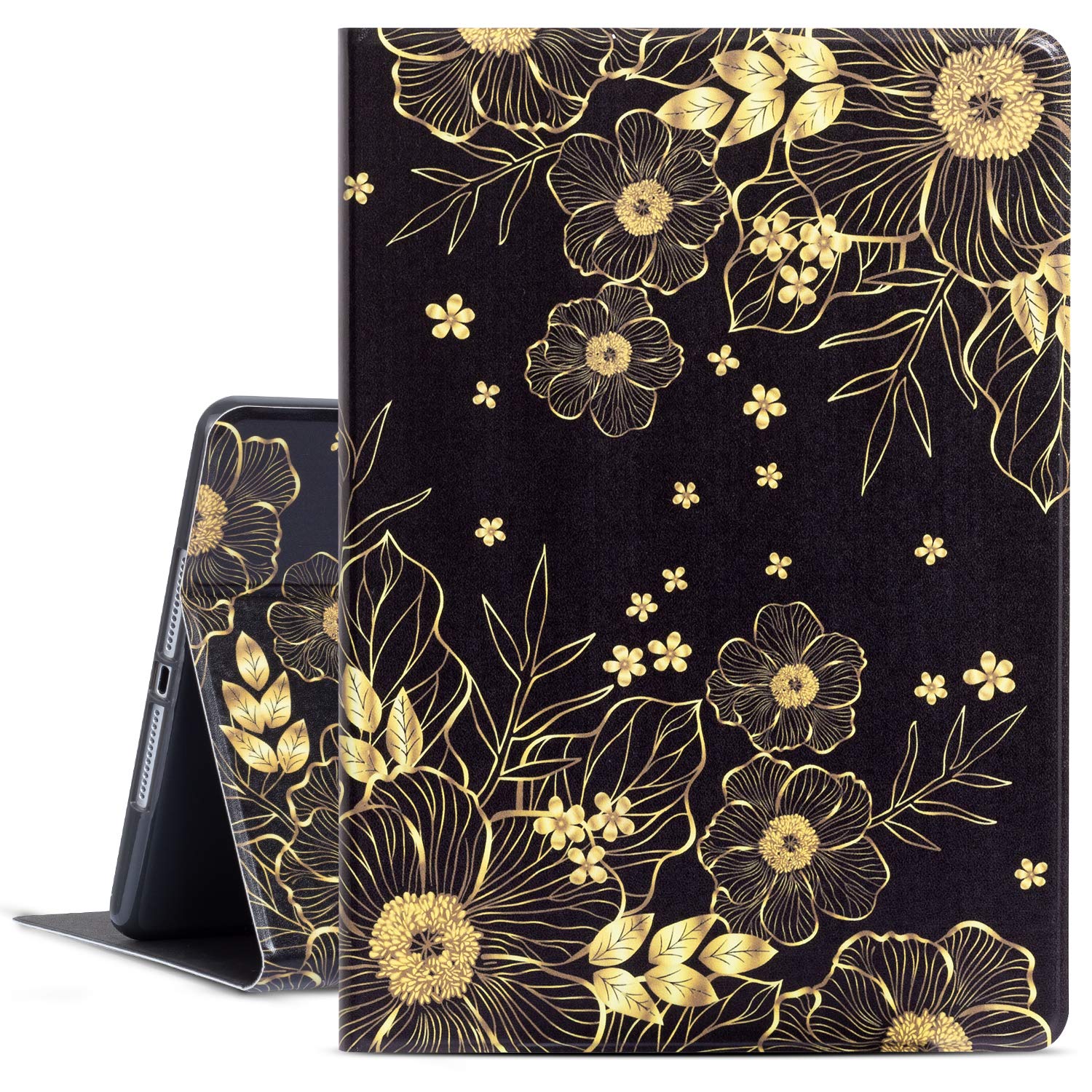 Premium Leather Folio Case for iPad Air 2/1 & iPad 6th/5th Gen 9.7
