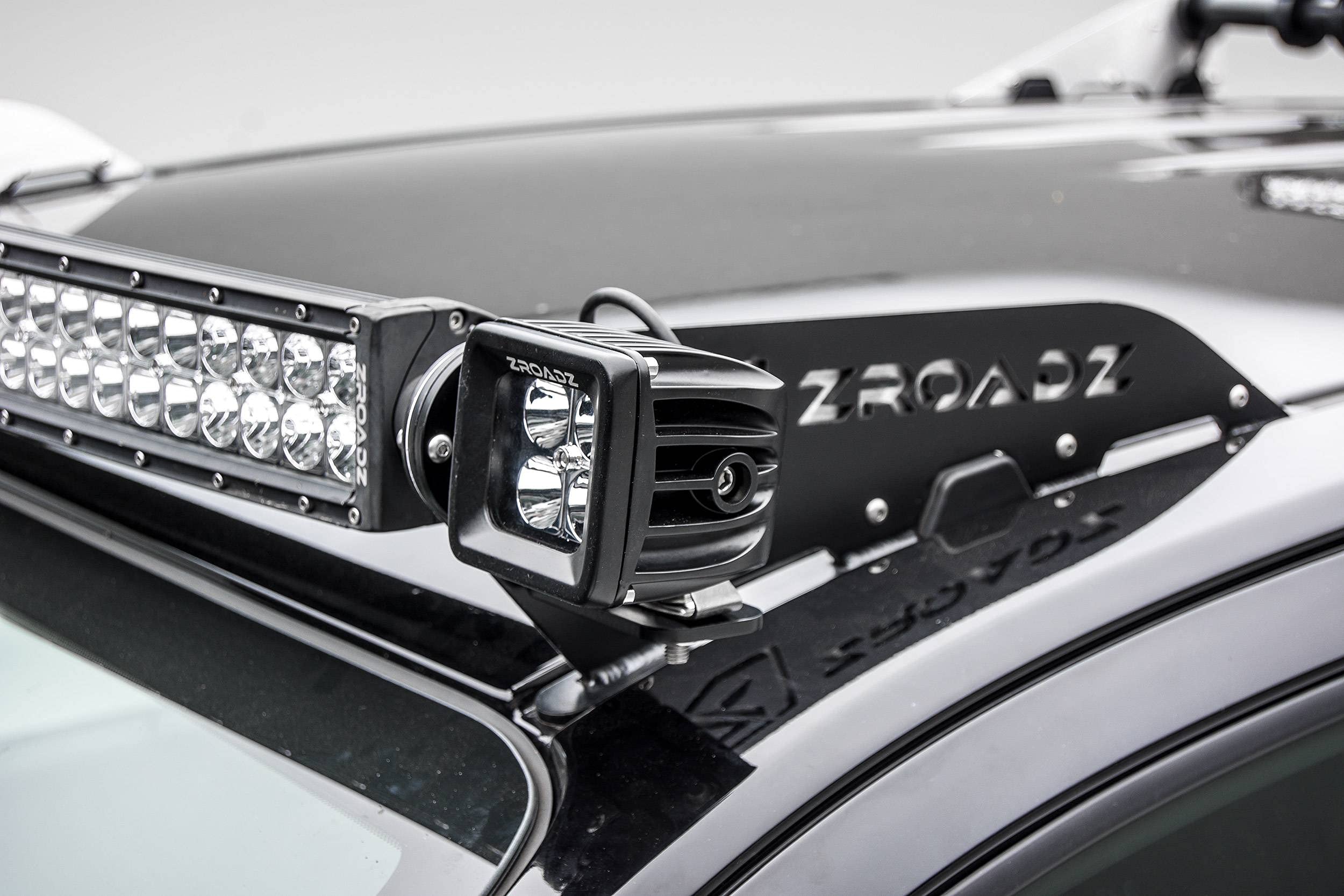 Black Front Roof LED Bracket for 3