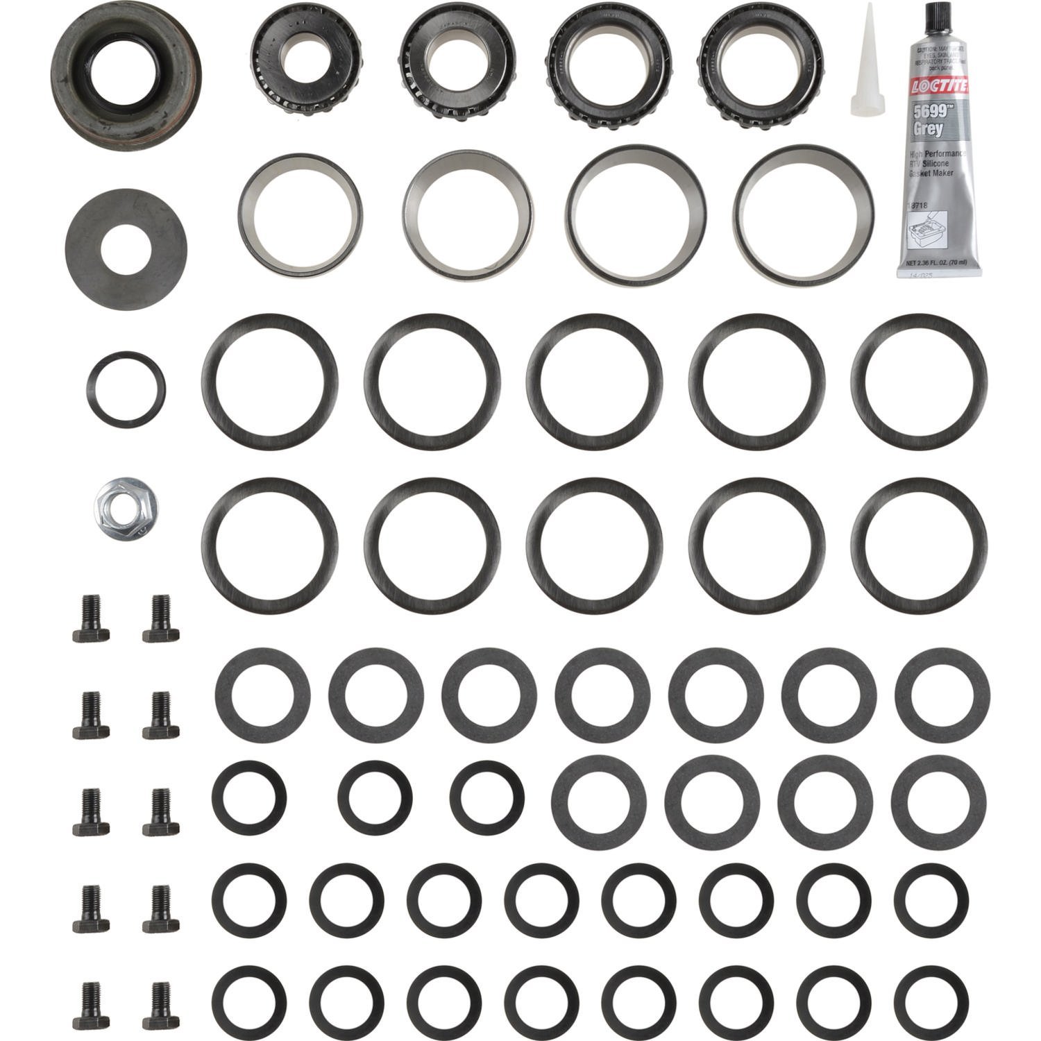 Spicer 2017097 Differential Bearing Overhaul Kit - Complete Replacement Set for Dana Axles - Perfect for Off-Road, Truck & SUV Maintenance & Repair