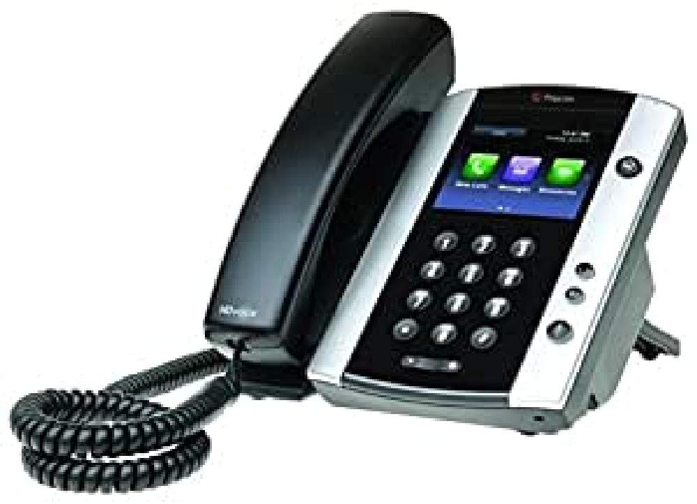 Polycom VVX 501 VoIP Business Phone with 12 Lines, PoE Support | Replaces VVX 500 (130000) | Ideal for Office Communication & Conference Calls | AC Adapter Sold Separately