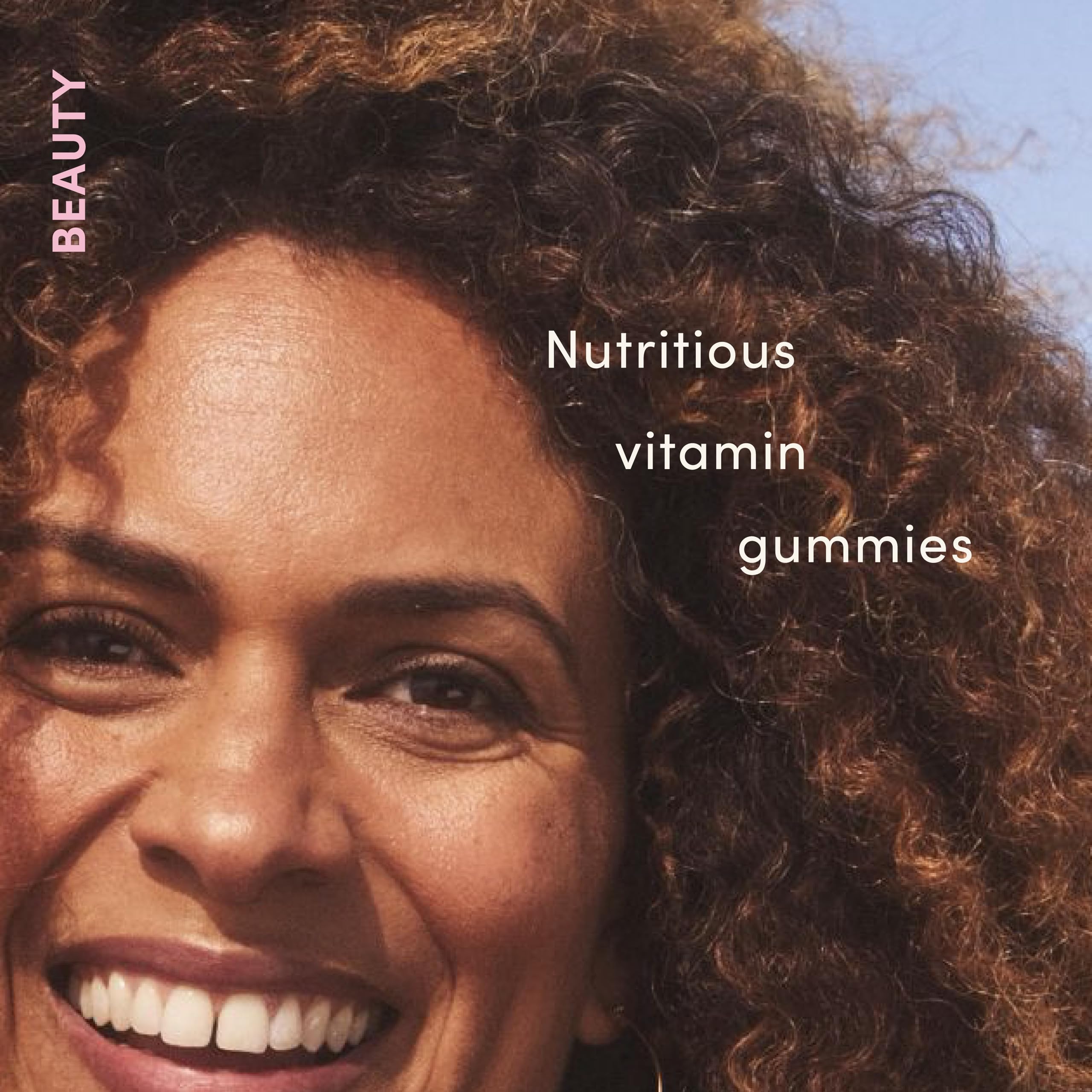Nature's Bounty Hair Skin & Nails Gummies with Biotin Collagen Vitamins C E & Zinc - 60 Count (30 Day Supply) - Promotes Healthy Hair Growth & Shine - Perfect for Daily Beauty Supplement & Wellness Routine