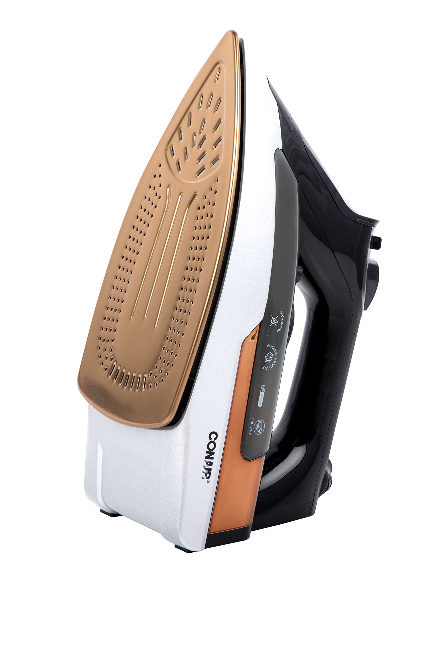 Conair ExtremeSteam 1875 Watt Professional Steam Iron for Clothes - Powerful Garment Steamer for Home & Travel, Perfect for Wrinkles Removal on Shirts, Dresses & Suits