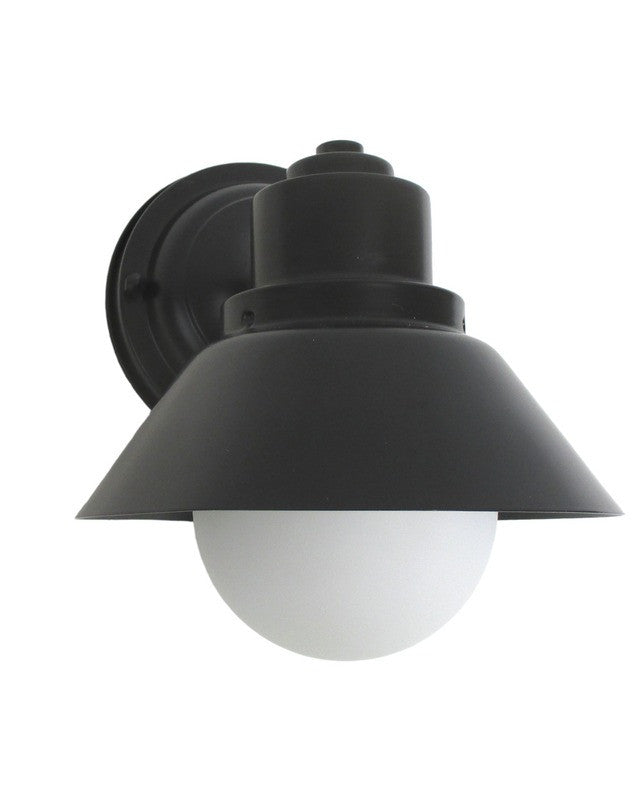 Epiphany Lighting 104234 WH White Outdoor Wall Light - Weatherproof Exterior Sconce for Porch, Patio, Garage & Entryway Lighting
