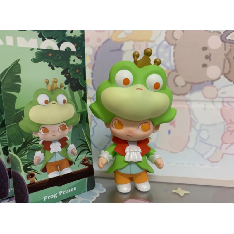 DIMOO Fairy Tale Series Frog Prince Collectible Figure - Cute Frog Prince Toy for Kids & Adults - Perfect for Home Decor, Gift Giving, and Fairy Tale Themed Collections